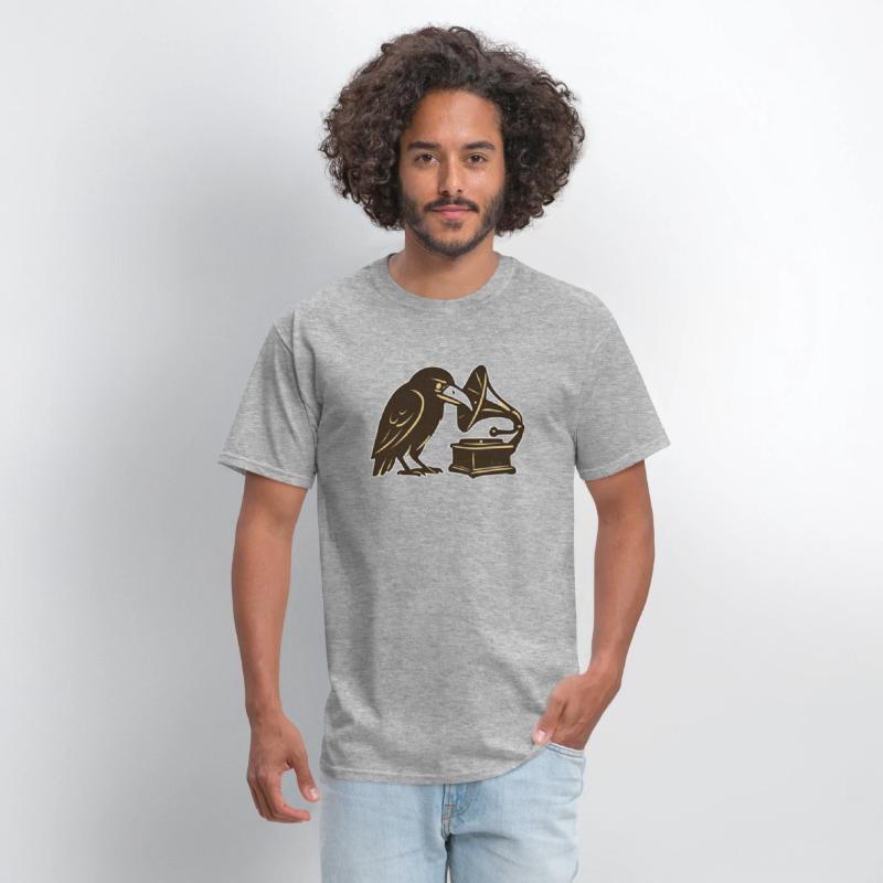 Raven Gramophone Vintage