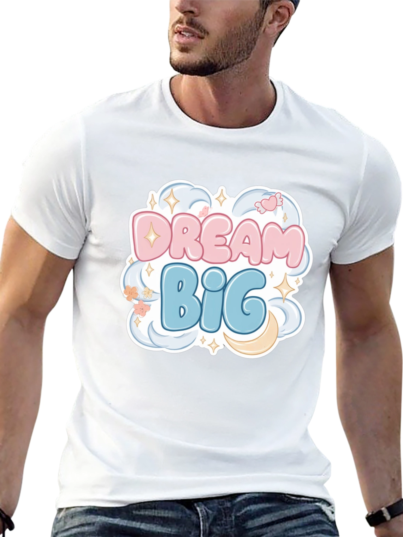 Dream Big Graphic Tee - Cotton Comfort
