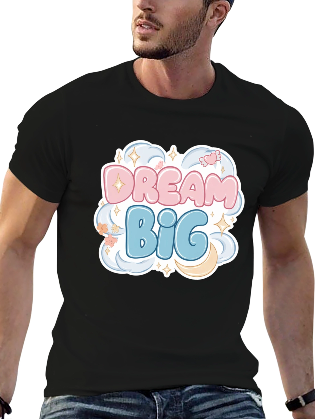 Dream Big Graphic Tee - Cotton Comfort