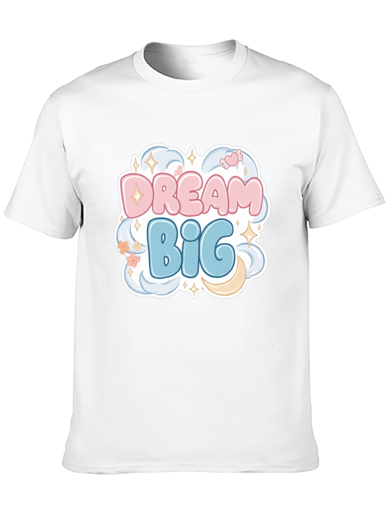 Dream Big Graphic Tee - Cotton Comfort