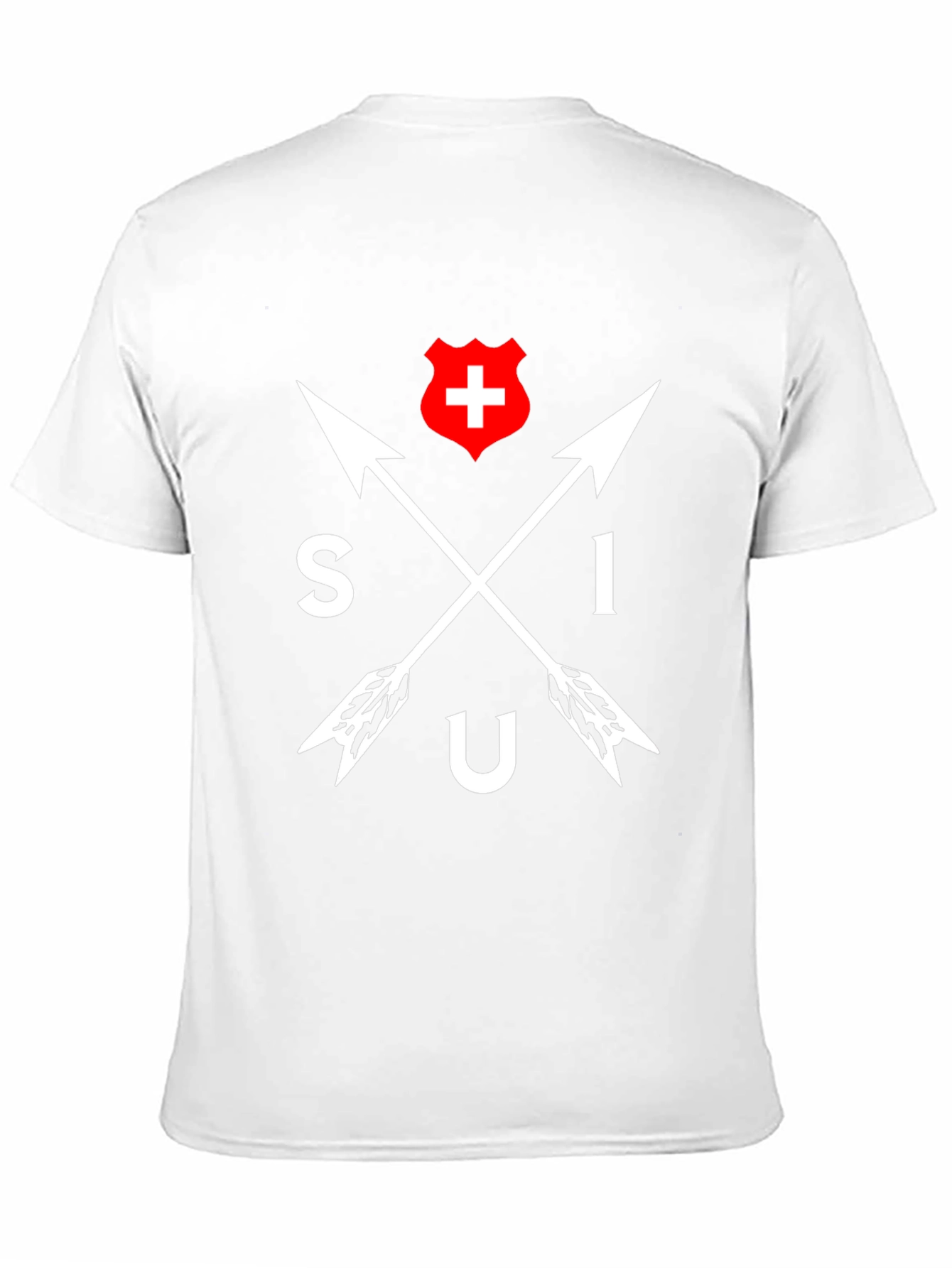 Swiss Arrows Graphic Tee - Black