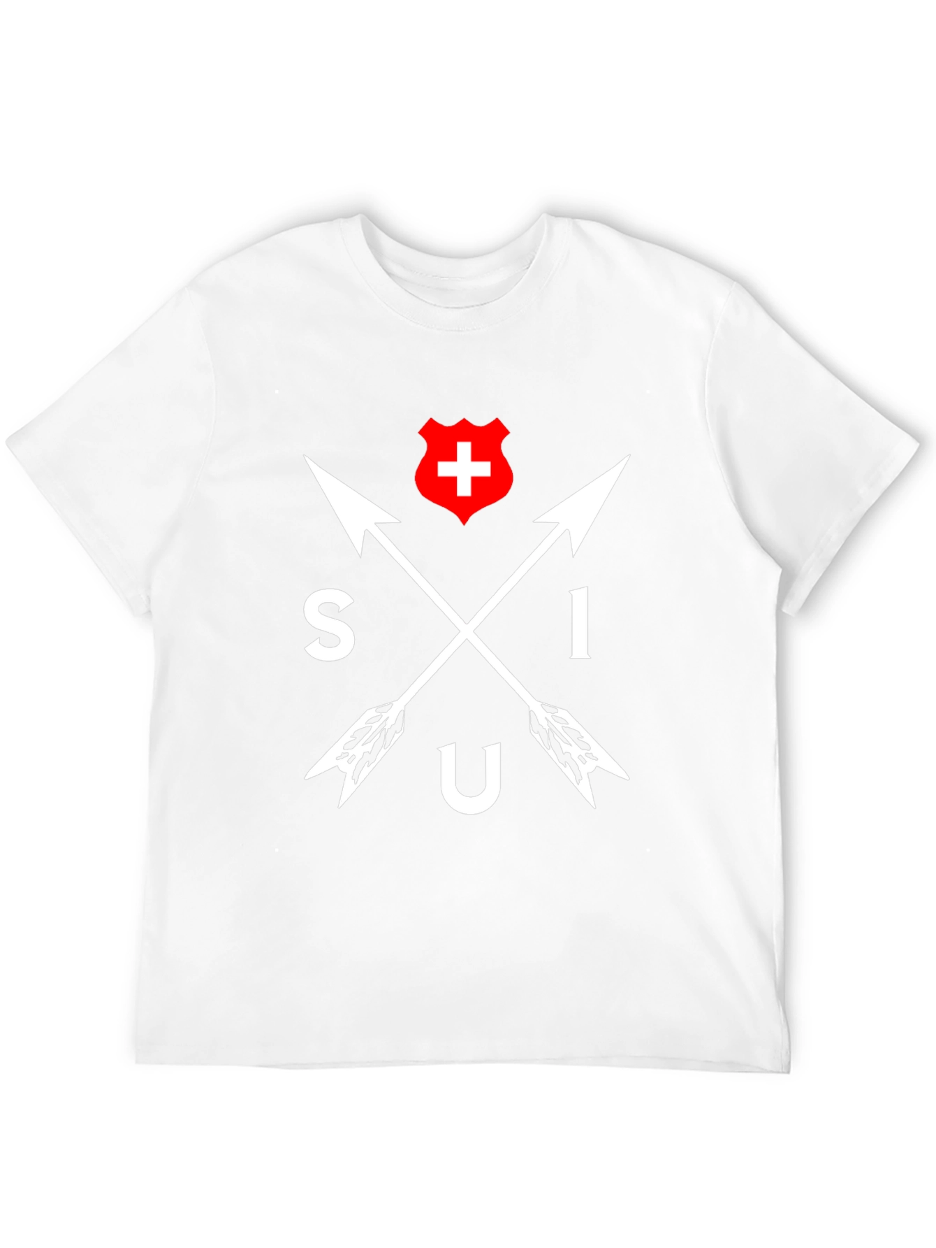 Swiss Arrows Graphic Tee - Black