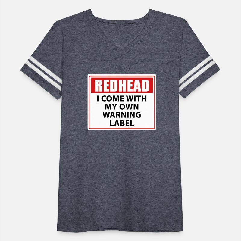 Red Head Warning Label