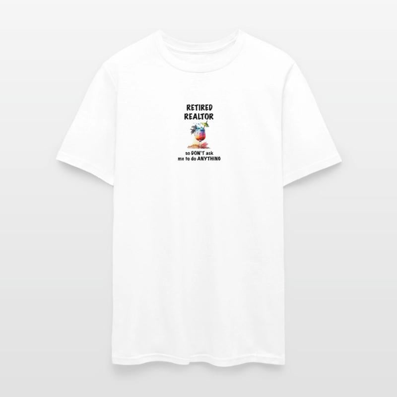 Retired Realtor Vacation Tropical Cocktail