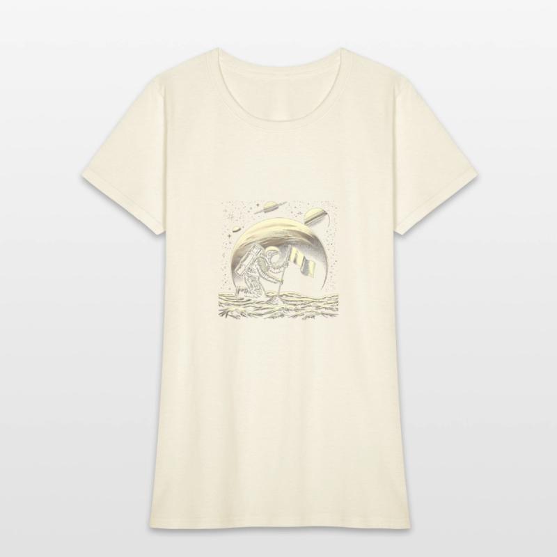 Retro Astronaut on Planet Space Adventure 1