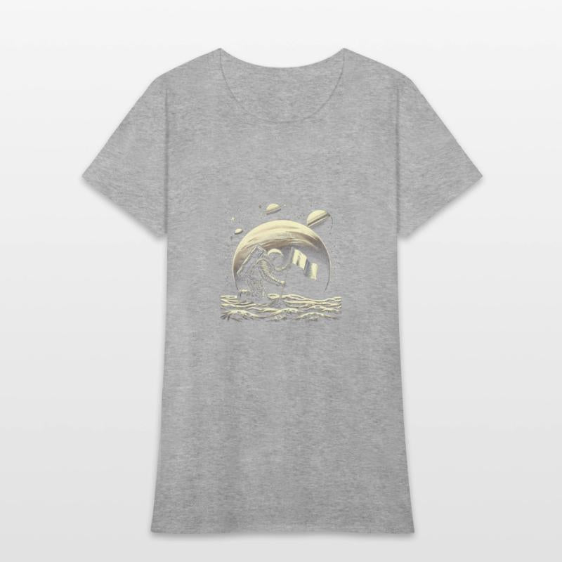 Retro Astronaut on Planet Space Adventure 1