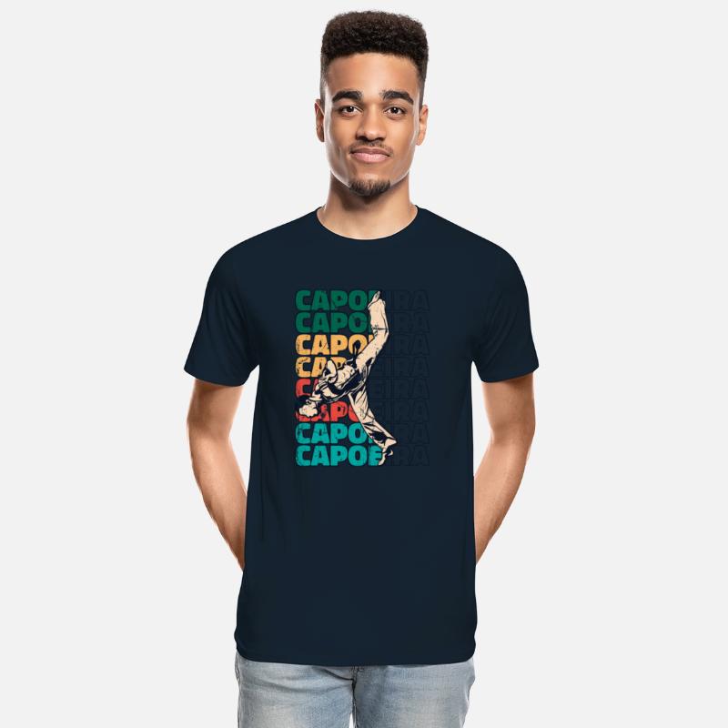 Retro Capoeira Text Ginga Capoeirista Dance