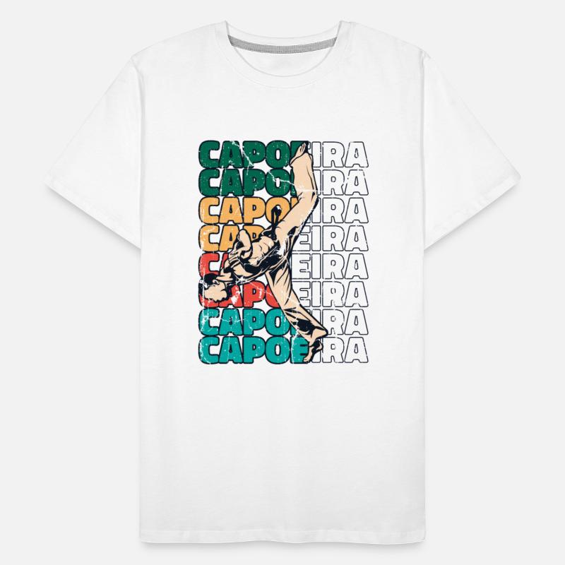 Retro Capoeira Text Ginga Capoeirista Dance