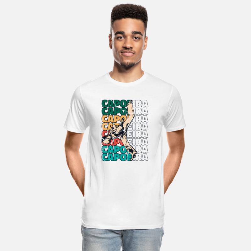 Retro Capoeira Text Ginga Capoeirista Dance