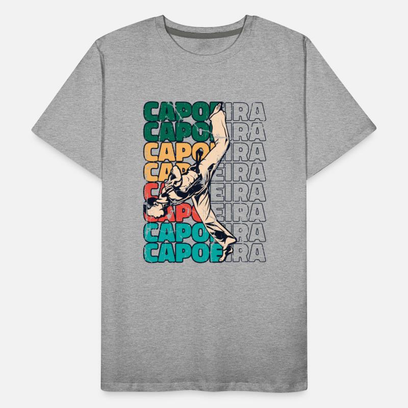 Retro Capoeira Text Ginga Capoeirista Dance