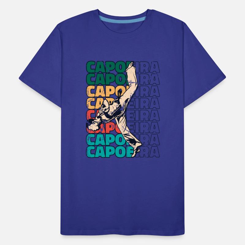 Retro Capoeira Text Ginga Capoeirista Dance