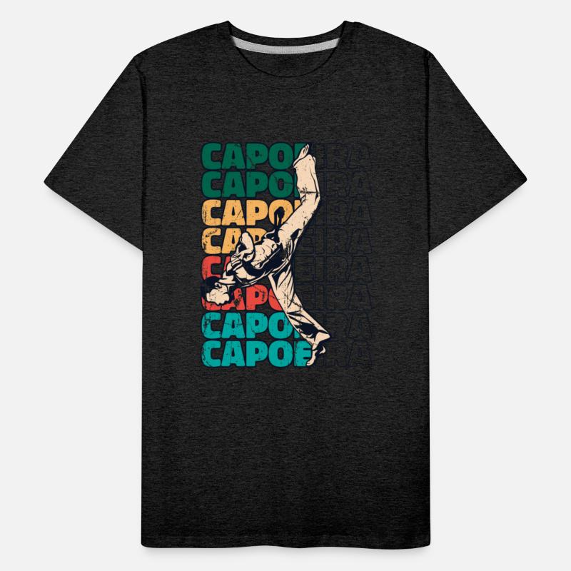 Retro Capoeira Text Ginga Capoeirista Dance