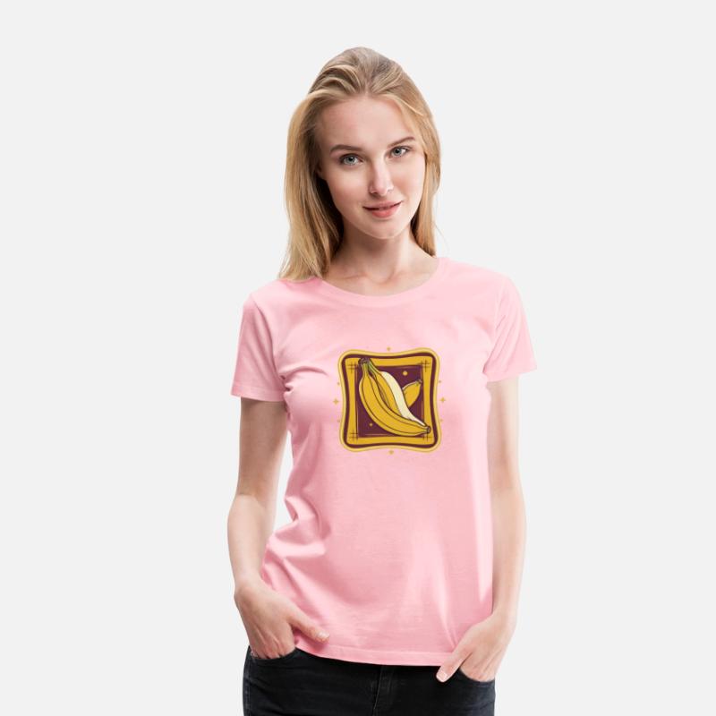 Retro Comic Style Banana Tee - Fun & Vintage Pop A