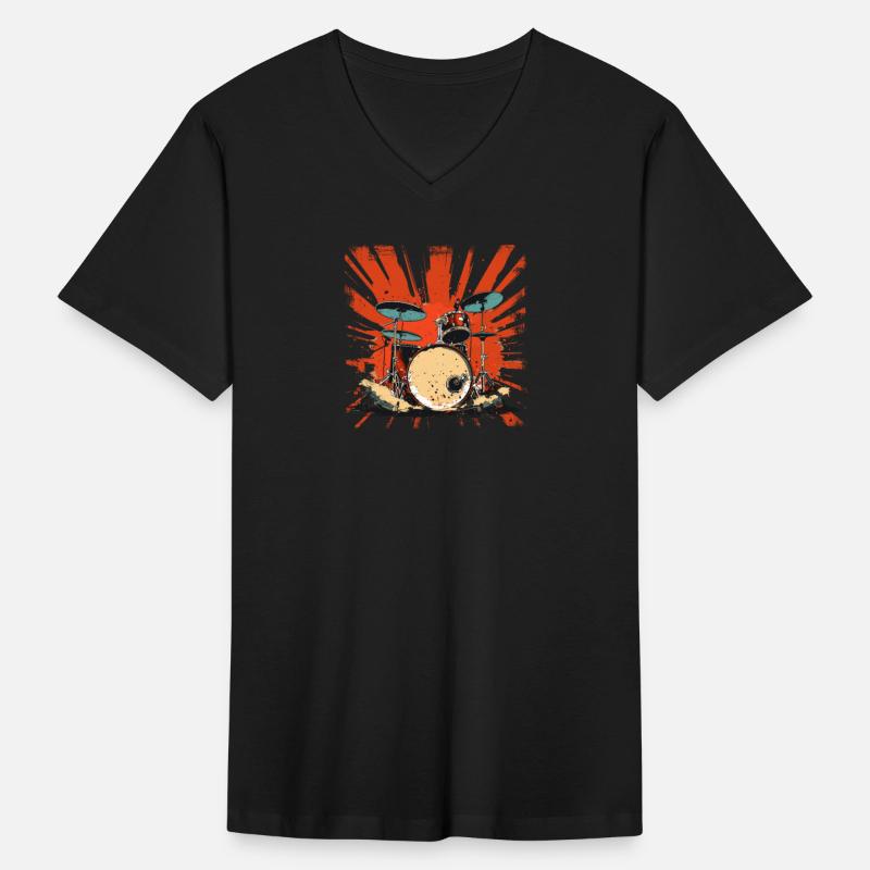 Retro Drum Kit Graphic