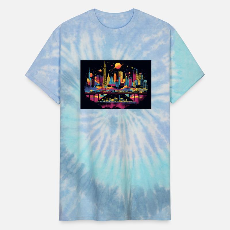 Retro Illustration Las Vegas A Vintage Cityscape