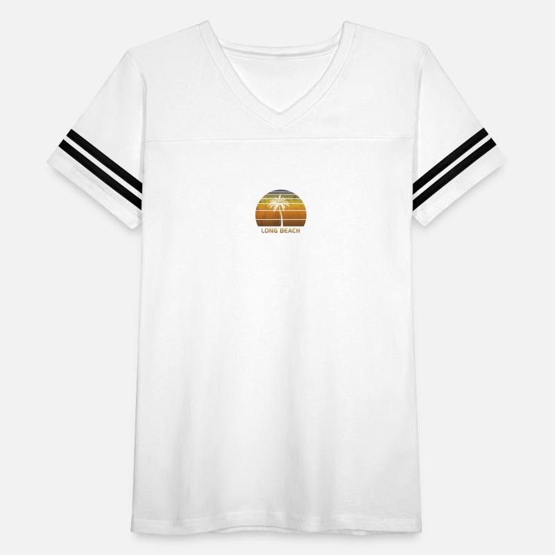 Retro Long Beach California Vintage Sunset Beach