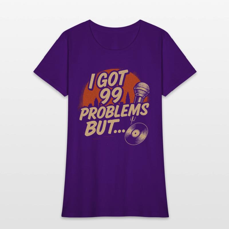 Retro Microphone and Record Vinyl Design