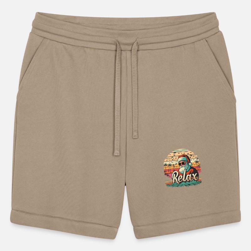 Retro Santa with a title Relax