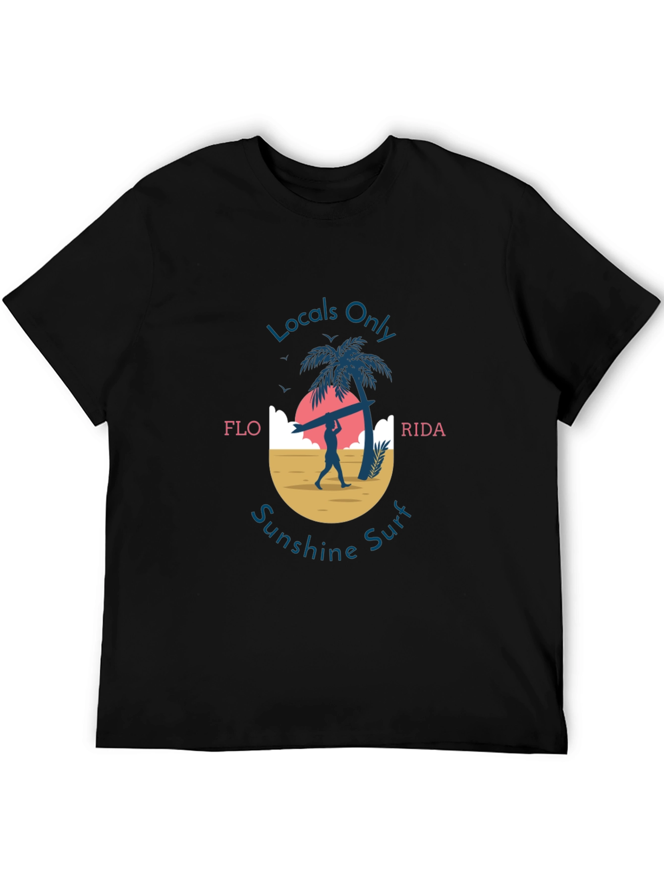 Locals Only Florida Sunshine Surf Graphic Tee