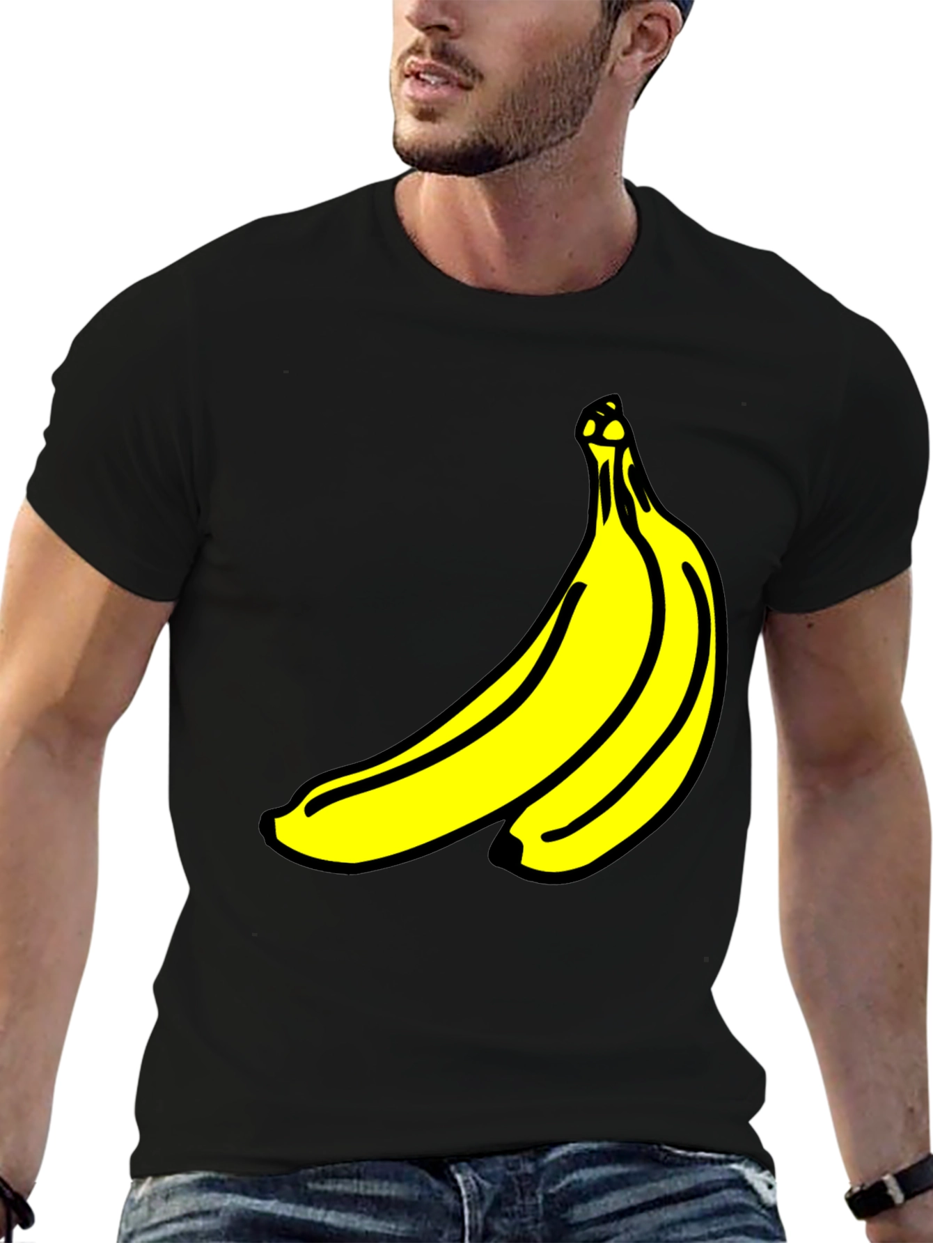 Banana Graphic Tee - Funny Fruit T-Shirt