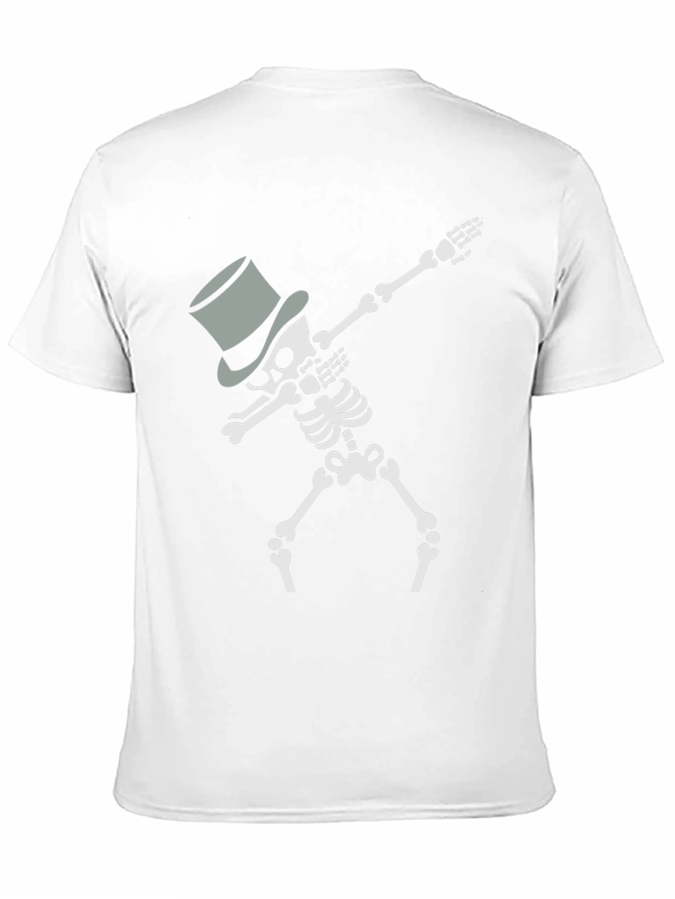 Skeleton Dabbing with Top Hat T-Shirt