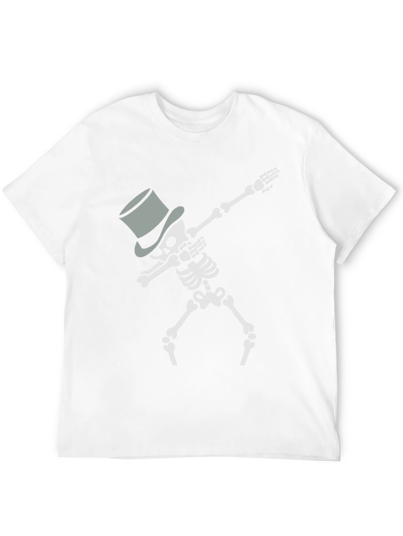 Skeleton Dabbing with Top Hat T-Shirt
