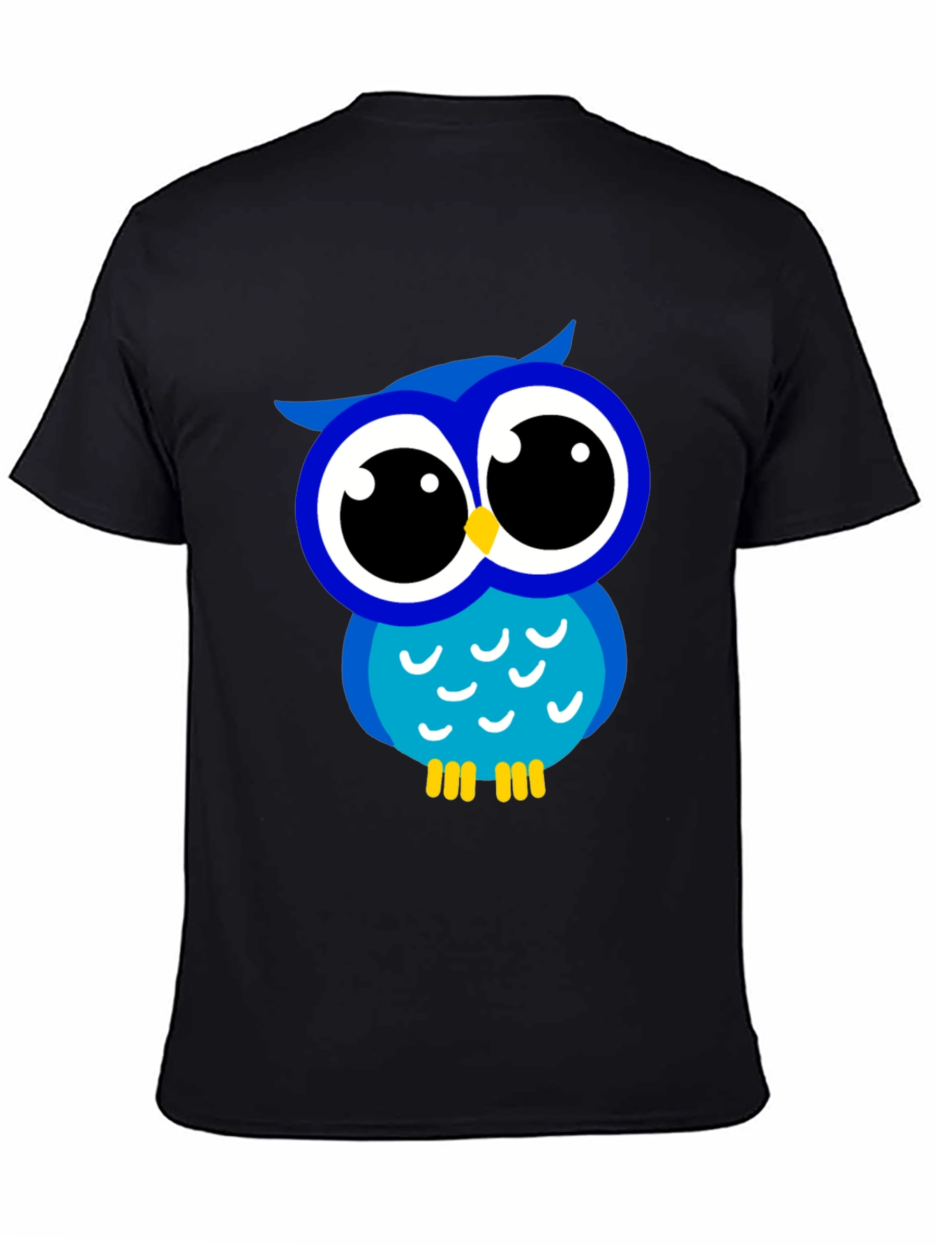Owl Graphic Tee - Fun & Stylish Black T-Shirt