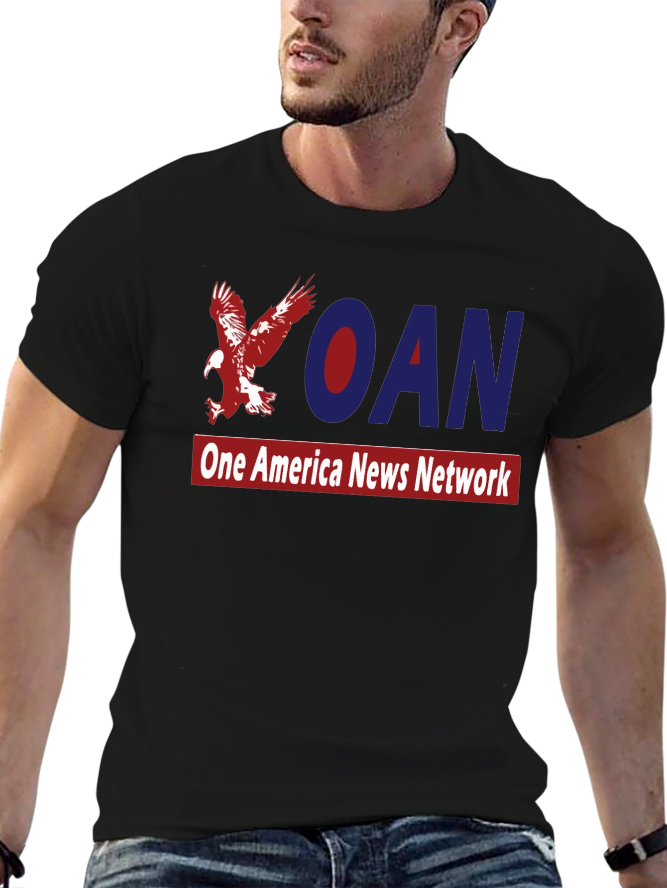 OAN One America News T-Shirt Black