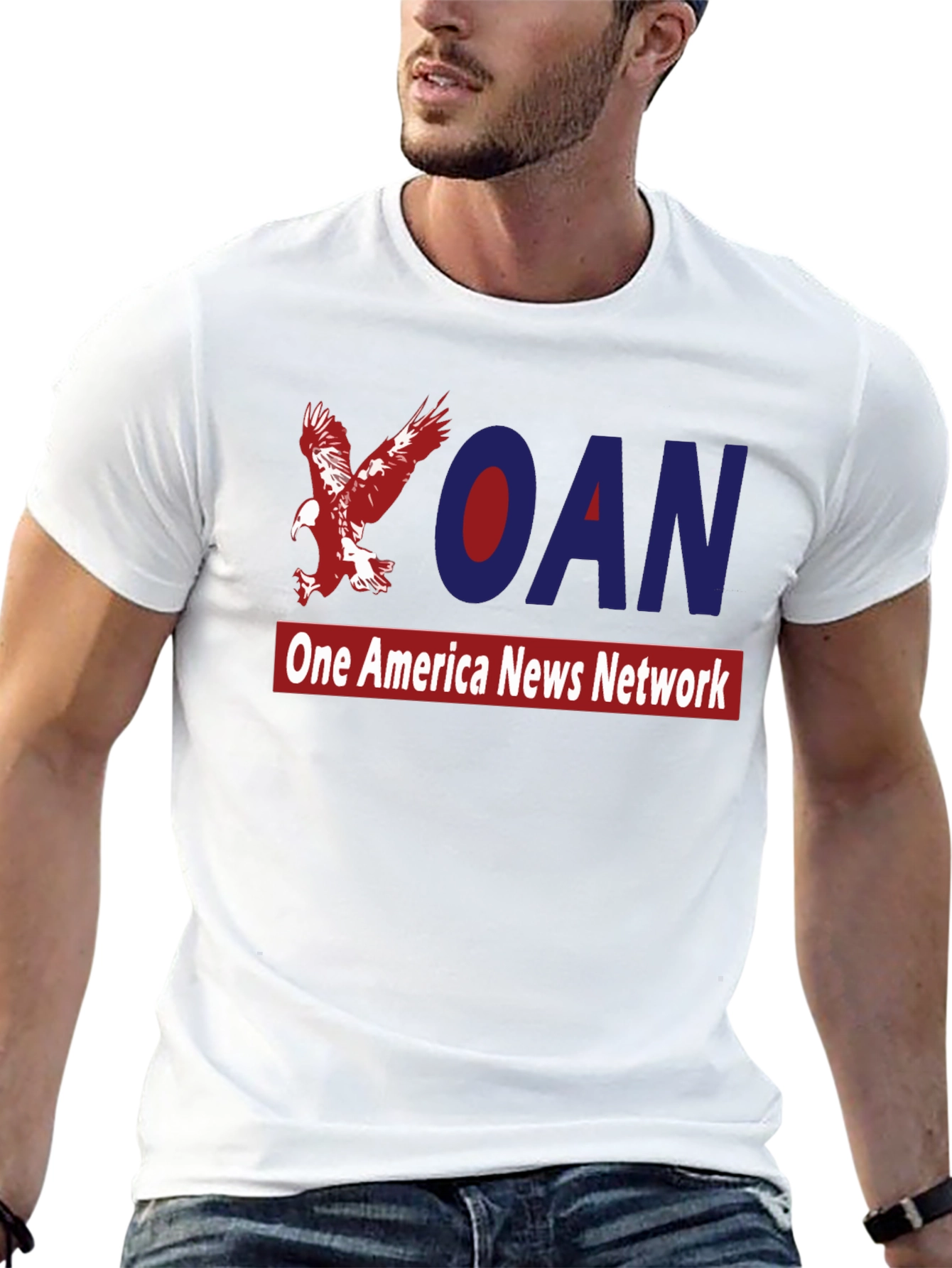 OAN One America News T-Shirt Black