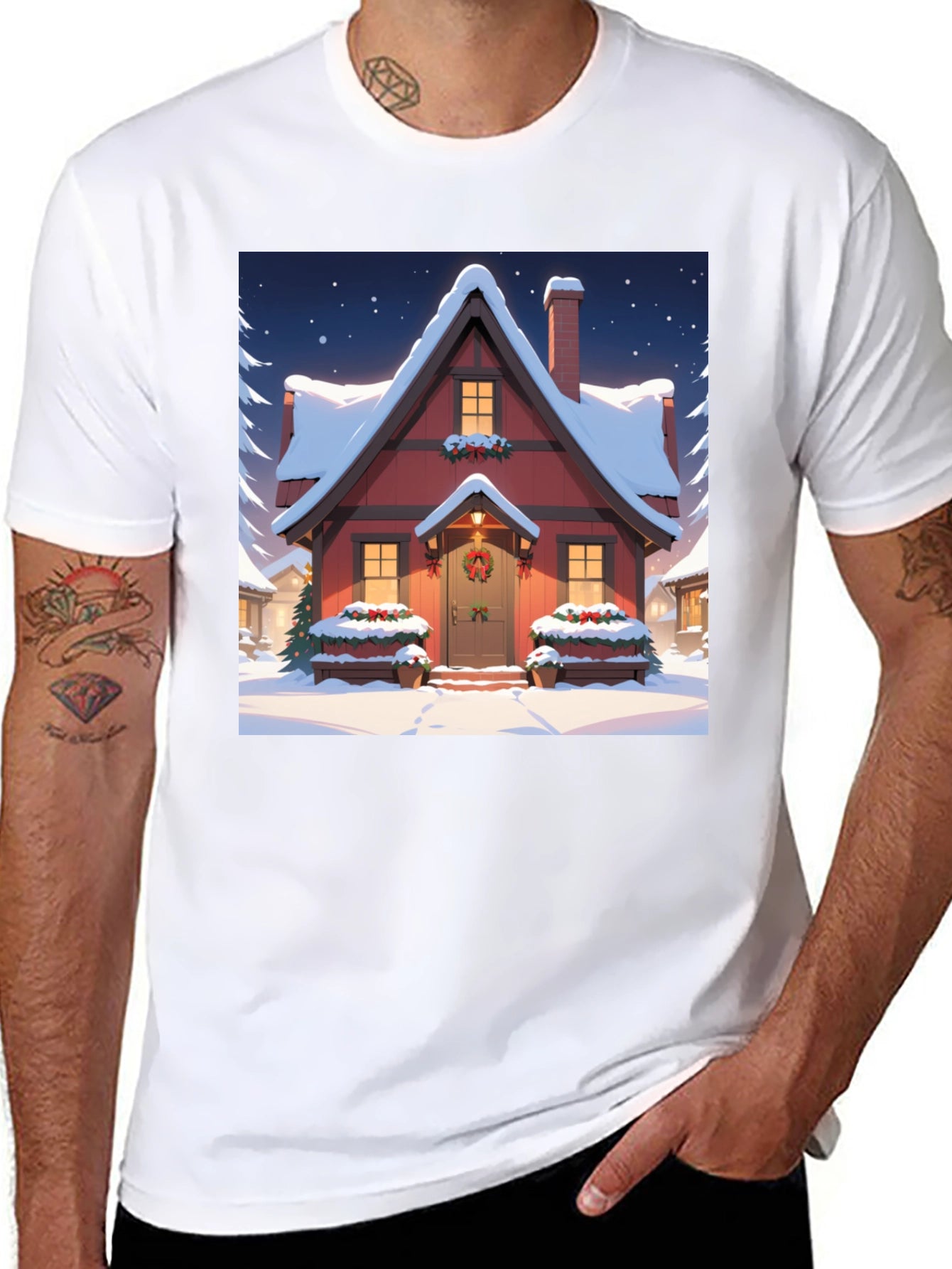 Winter Cottage T-Shirt