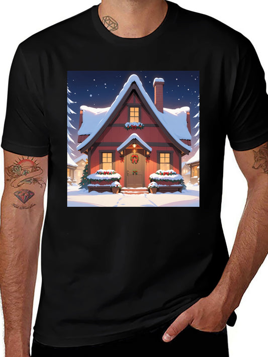 Winter Cottage T-Shirt