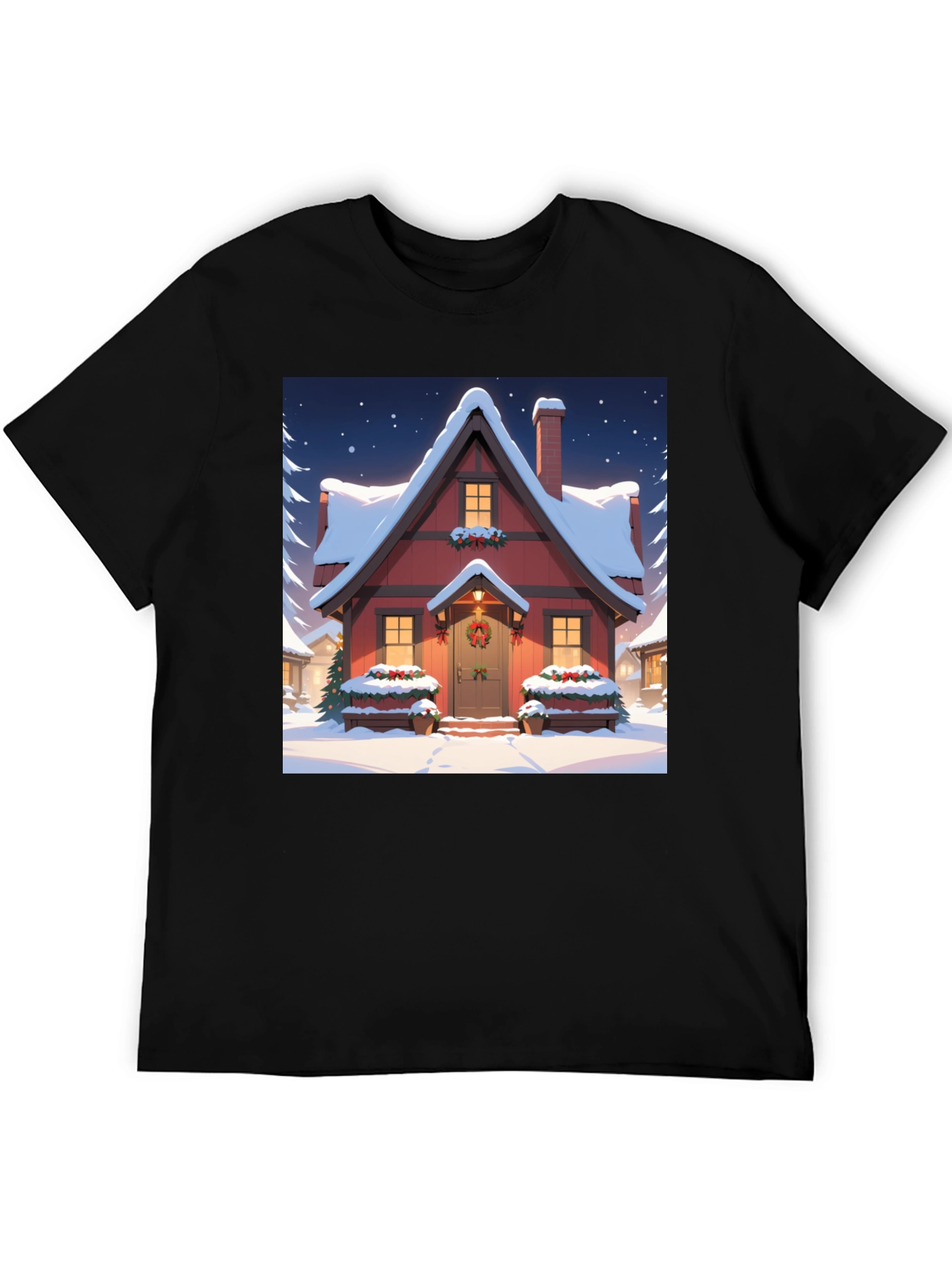 Winter Cottage T-Shirt