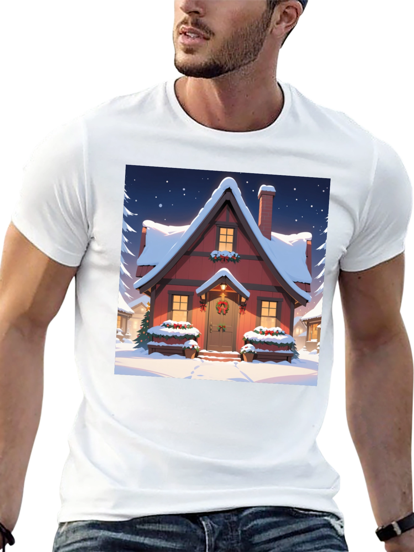 Winter Cottage T-Shirt
