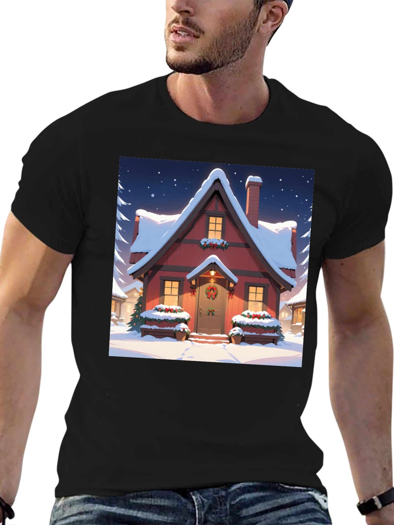 Winter Cottage T-Shirt