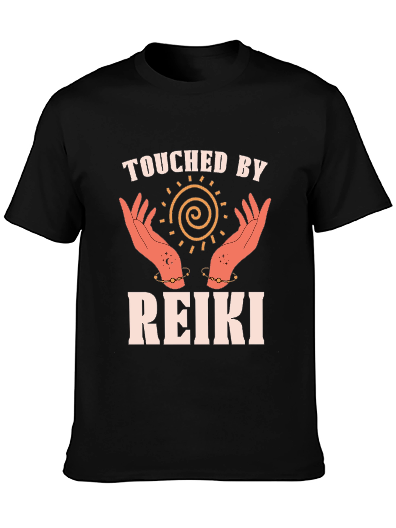 Touched by Reiki Spiritual Graphic Tee