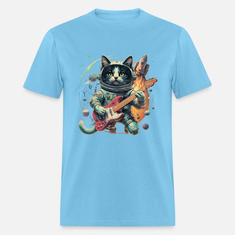 Rock Cat Playing Guitar