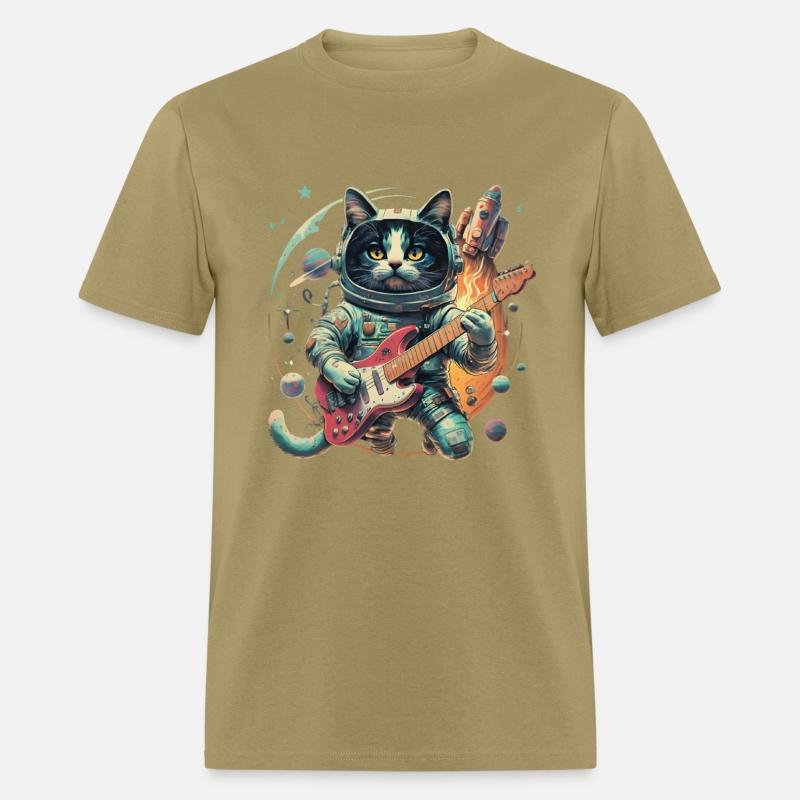 Rock Cat Playing Guitar