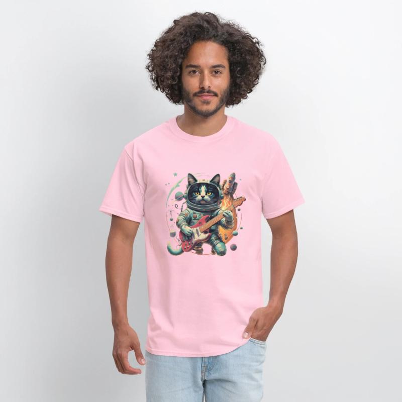 Rock Cat Playing Guitar