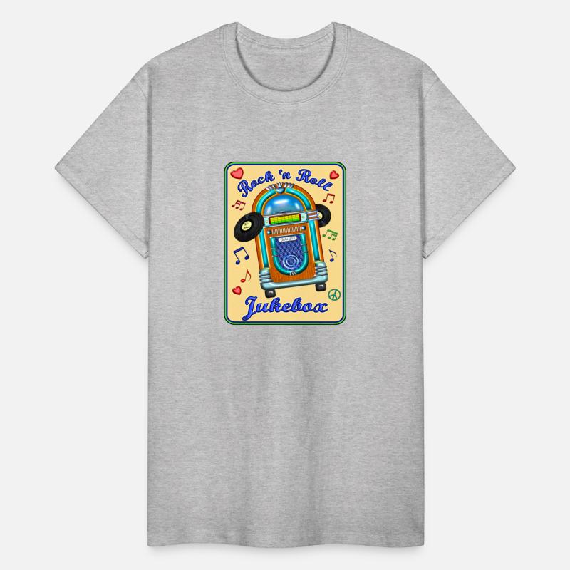 Rock 'n Roll Jukebox Colourful.