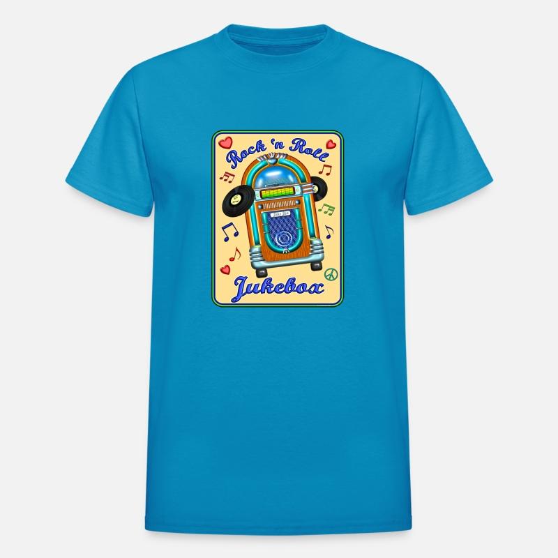 Rock 'n Roll Jukebox Colourful.