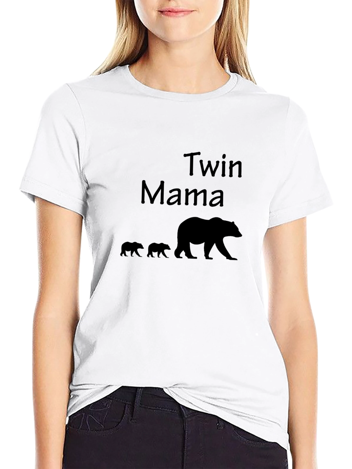 Twin Mama Bear T-Shirt