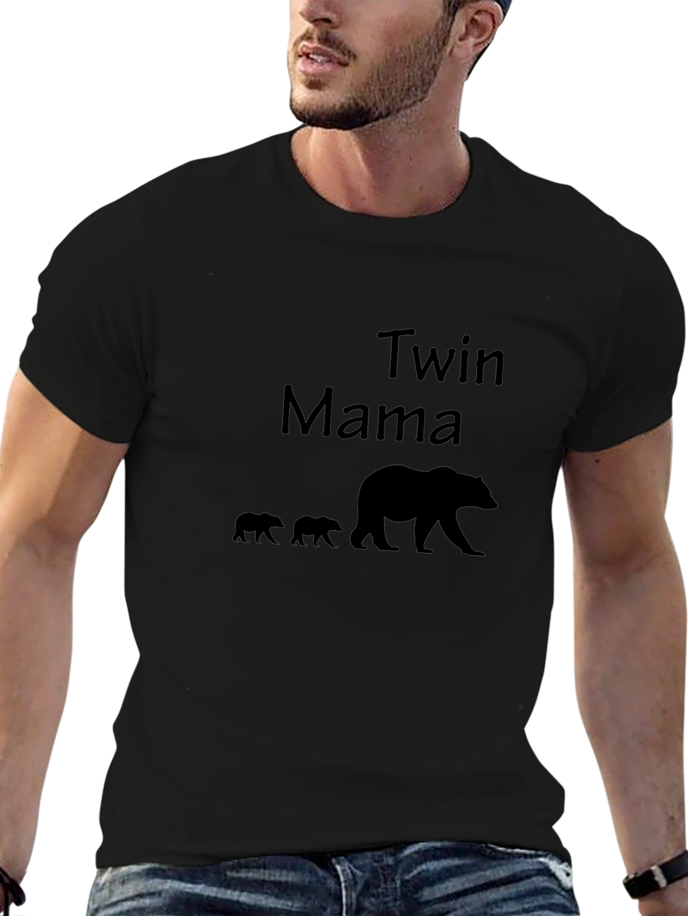 Twin Mama Bear T-Shirt