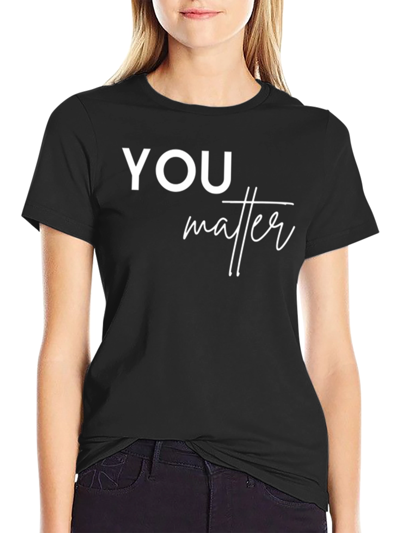 You Matter Graphic Tee - Positive Message Shirt