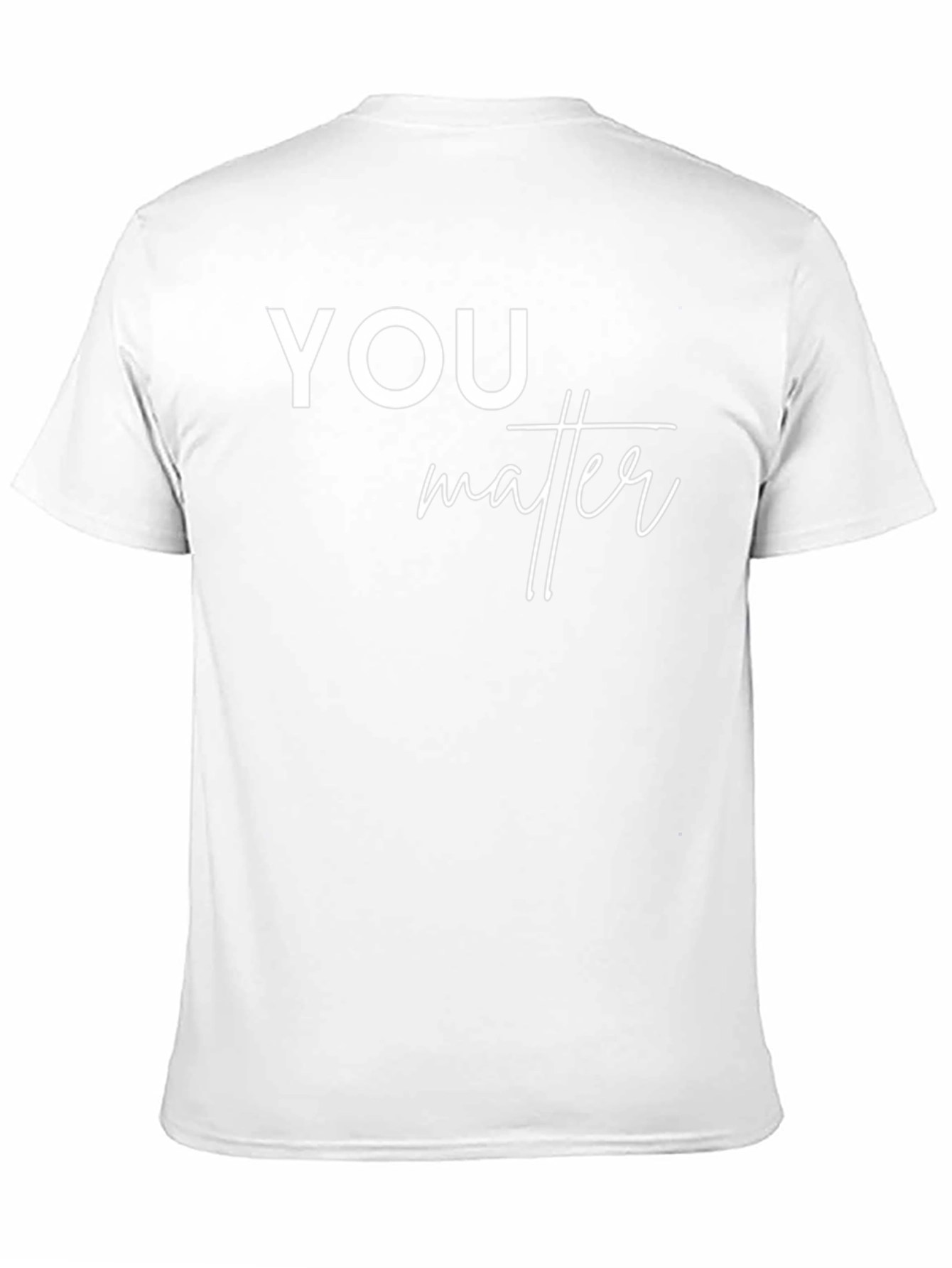 You Matter Graphic Tee - Positive Message Shirt