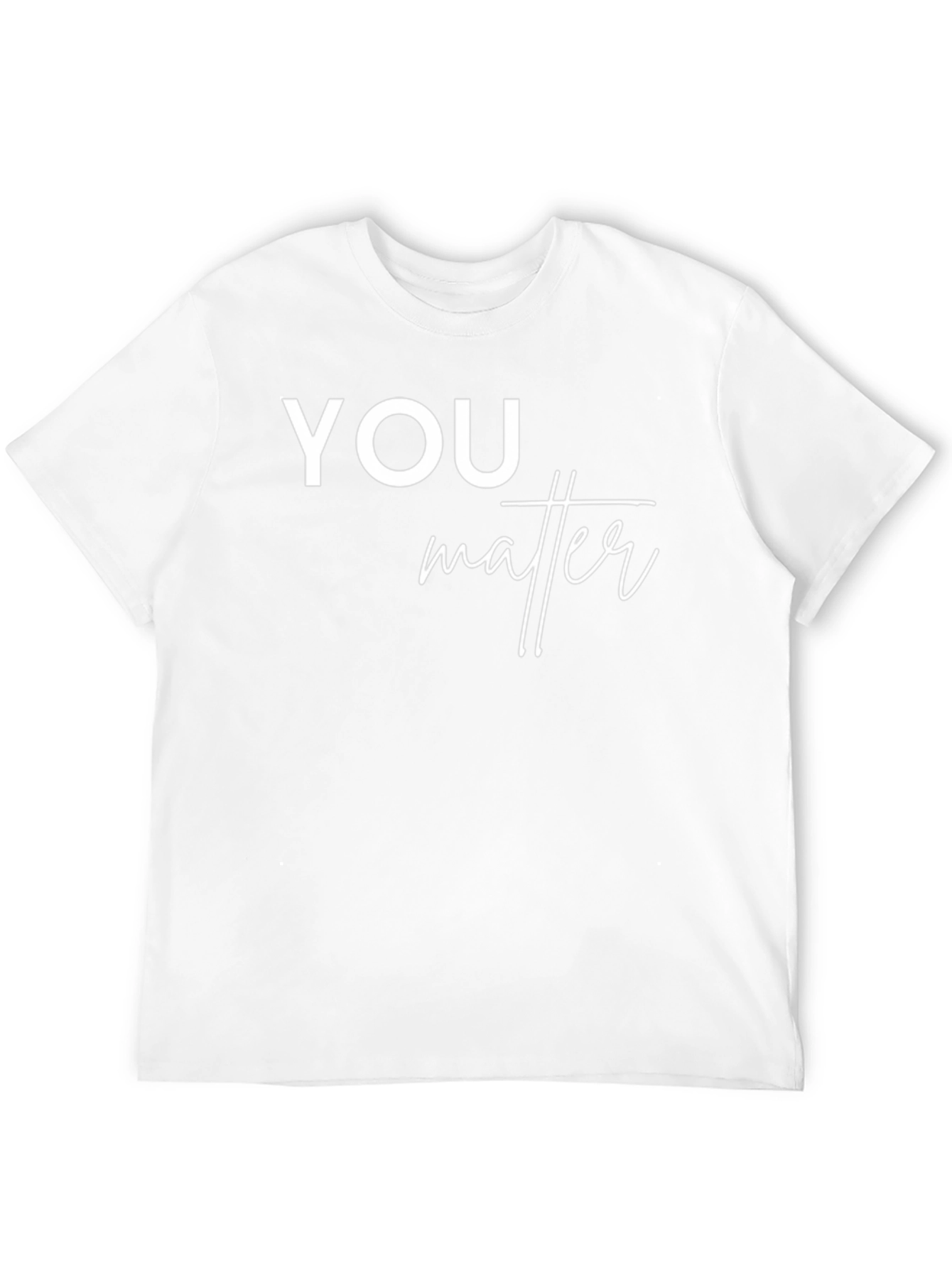 You Matter Graphic Tee - Positive Message Shirt