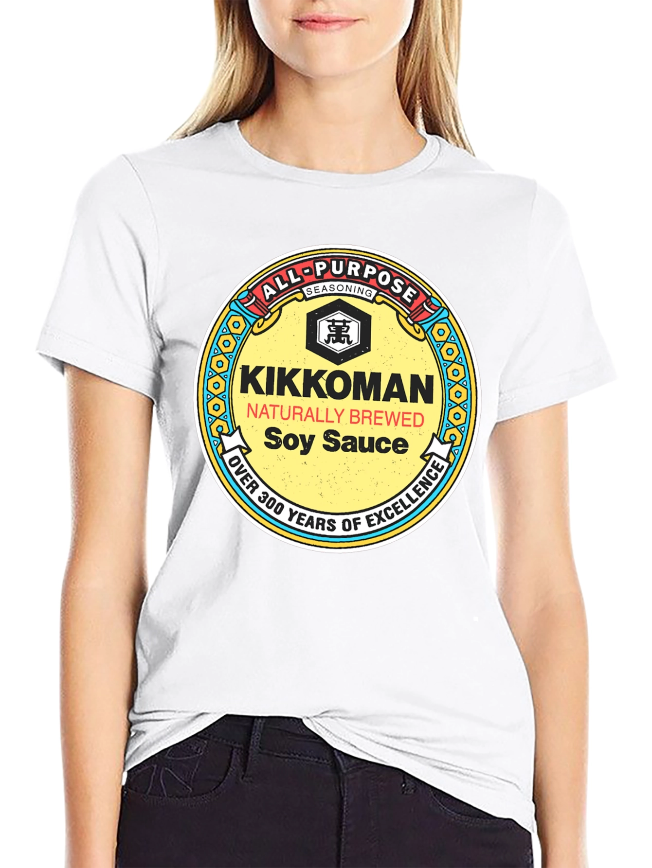 Kikkoman Soy Sauce Graphic T-Shirt - All-Purpose Seasoning