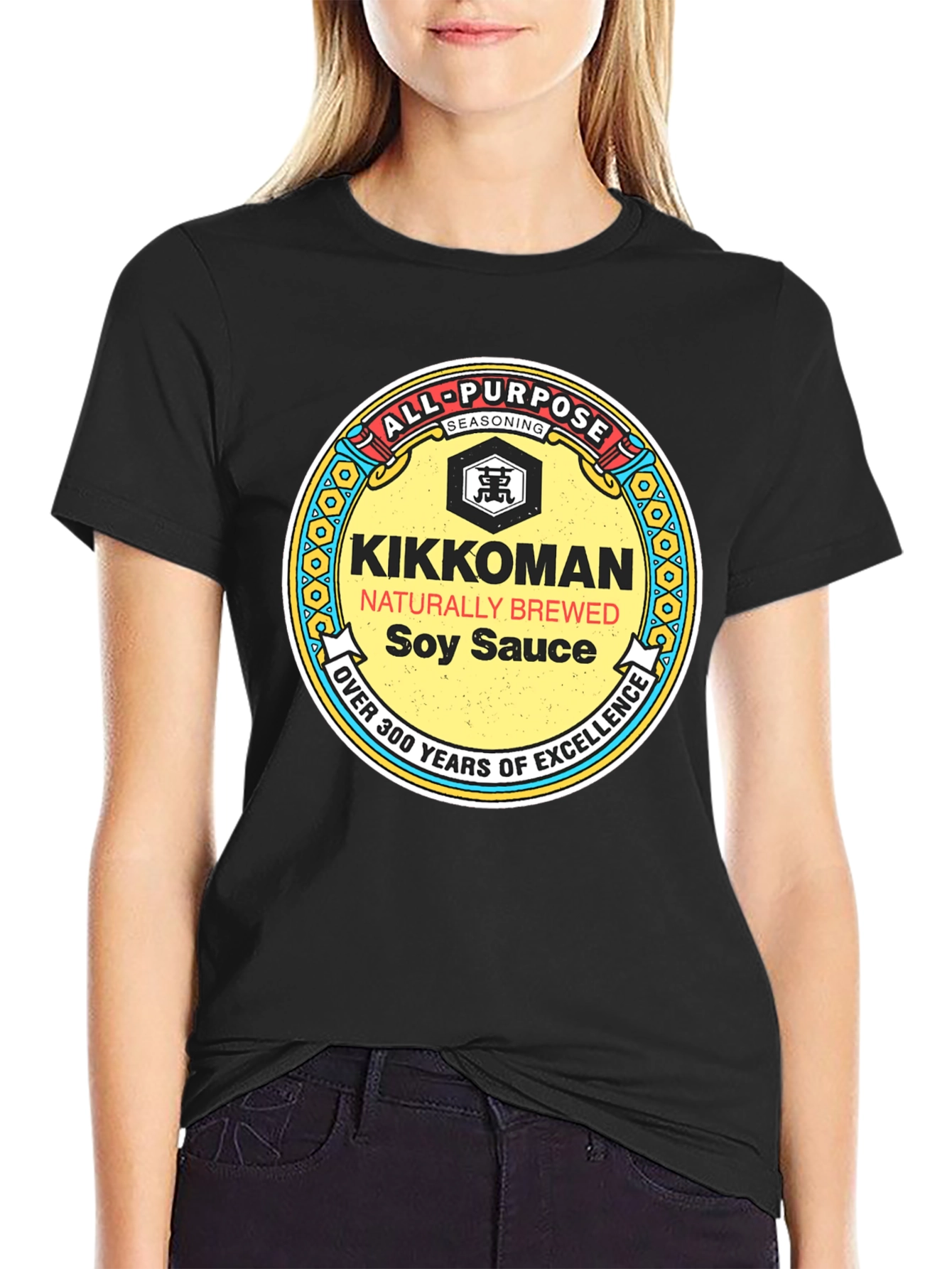 Kikkoman Soy Sauce Graphic T-Shirt - All-Purpose Seasoning