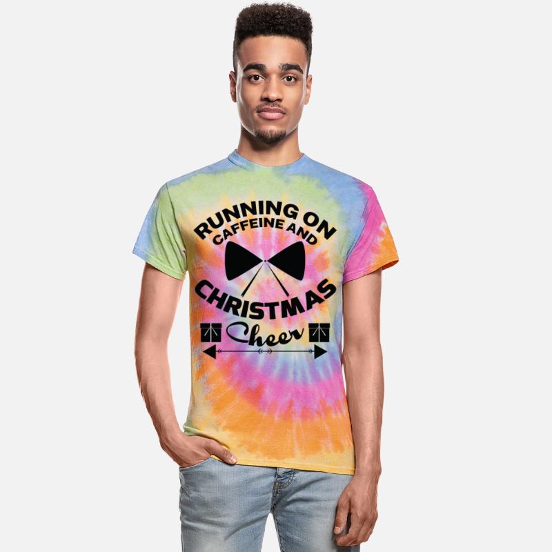 Running on caffeine and Christmas cheer T shirt