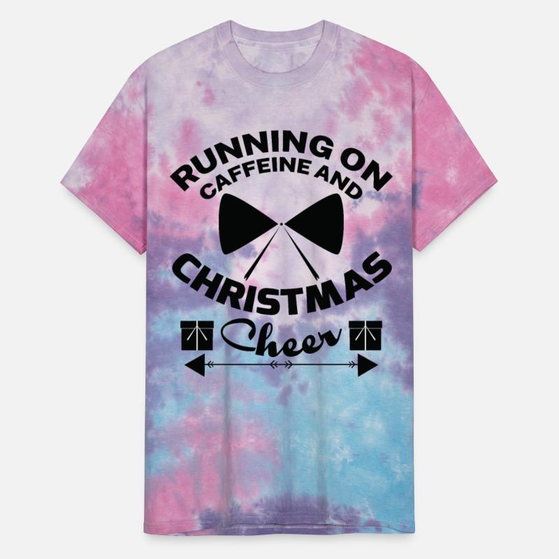 Running on caffeine and Christmas cheer T shirt