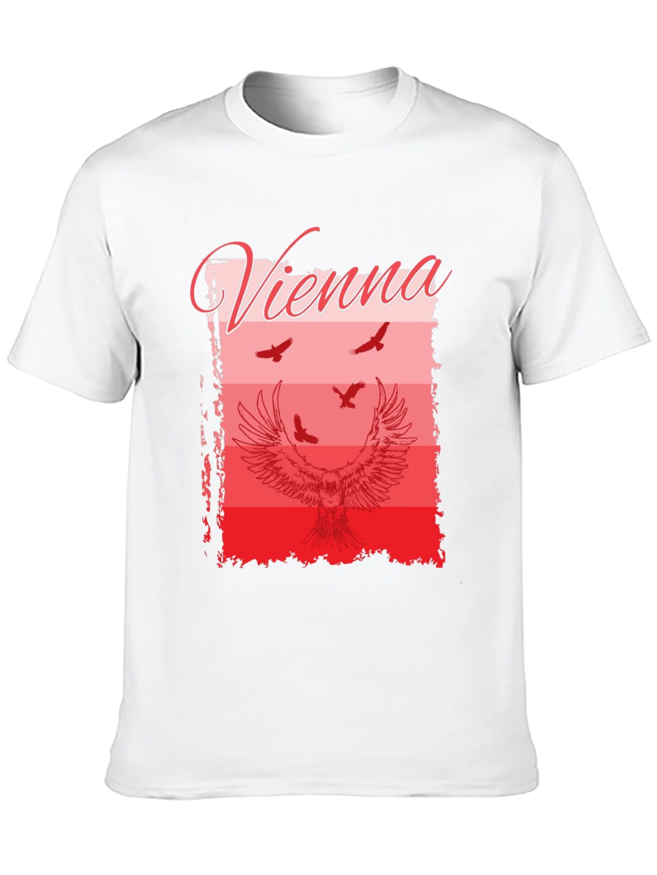 Vienna Eagle Graphic T-Shirt | Stylish City Souvenir Tee